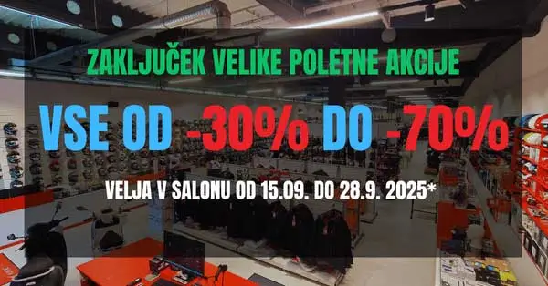 Velika poletna Akcija v KMC Motoshopu