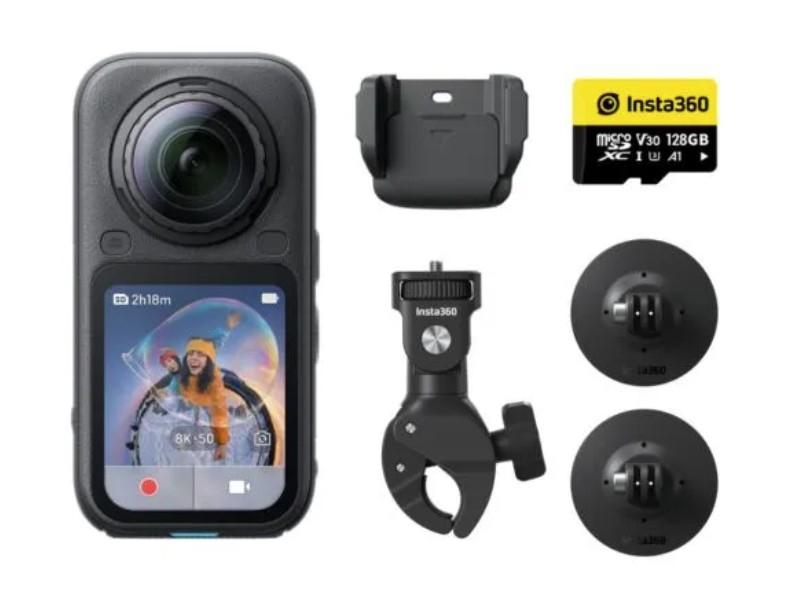 Insta360 X6 Motorcycle Bundle