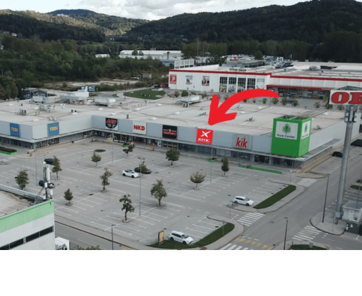 KMC Motoshop Ljubljana Rudnik iz ptičje perspektive