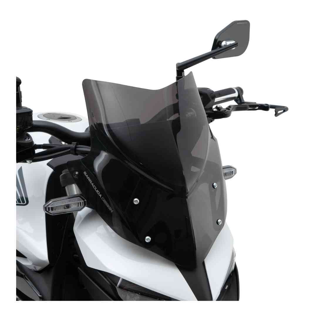 Honda Hornet 1000 2025 AEROSPORT vjetrobran dark smoke – prednji pogled