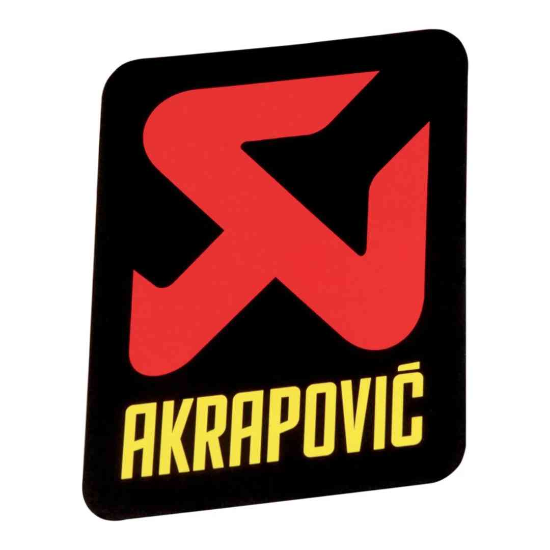 Akrapovič nalepka 95 × 90 mm