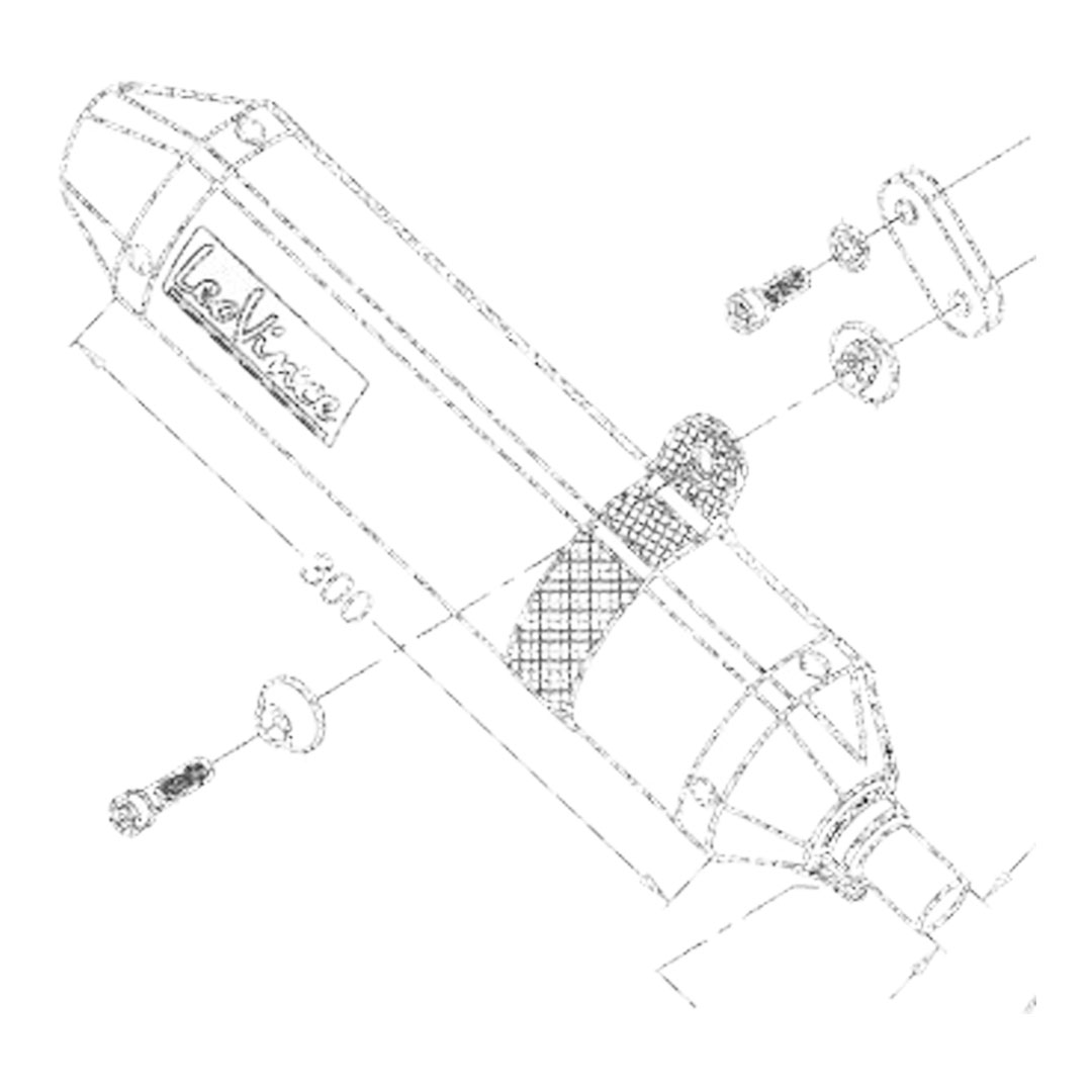 LeoVince X-Fight cjeloviti ispušni sustav od nehrđajućeg čelika 3281