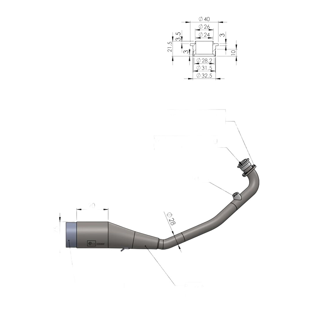 LeoVince katalizator 16056