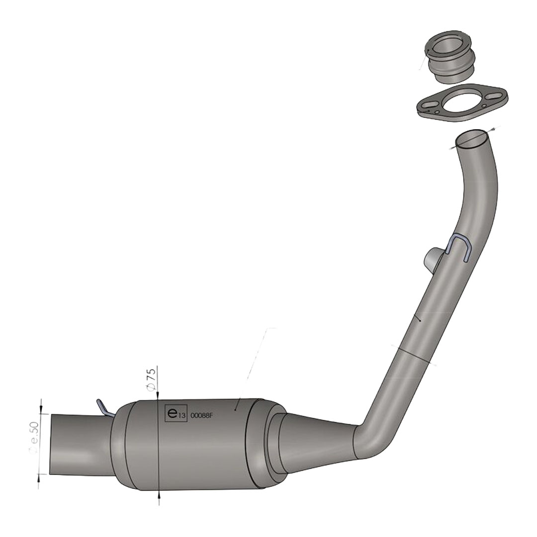 LeoVince katalizator 16057