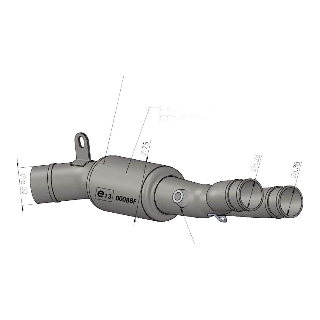 LeoVince katalizator 16062