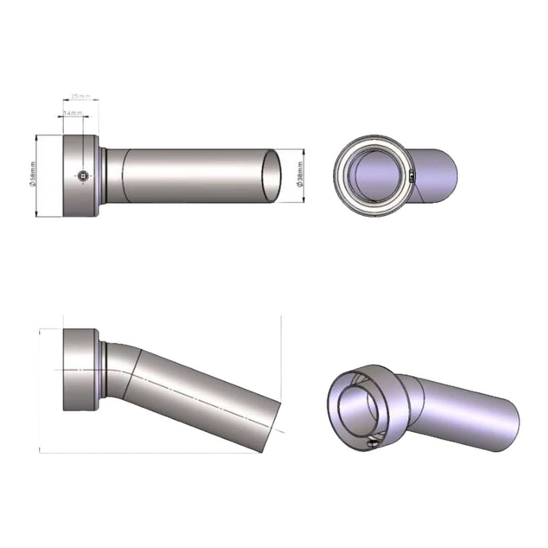 LeoVince DB Killer umetak 307746801R