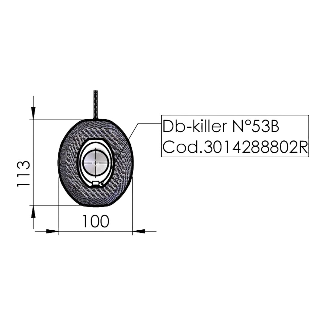 LeoVince DB Killer umetak 3014288802R