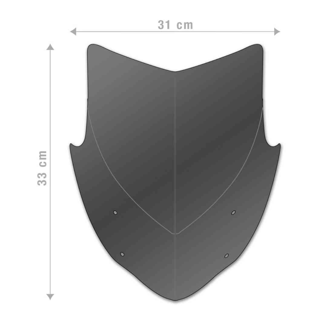 Zatamnjeni pleksi vizir Barracuda Aerosport – Triumph kompatibilnost