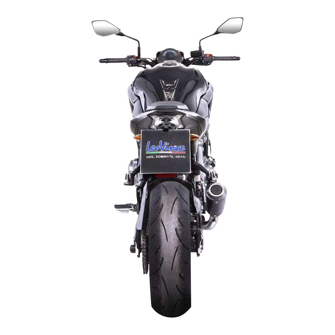 LeoVince LV-10 Black Edition Slip-On 15204B