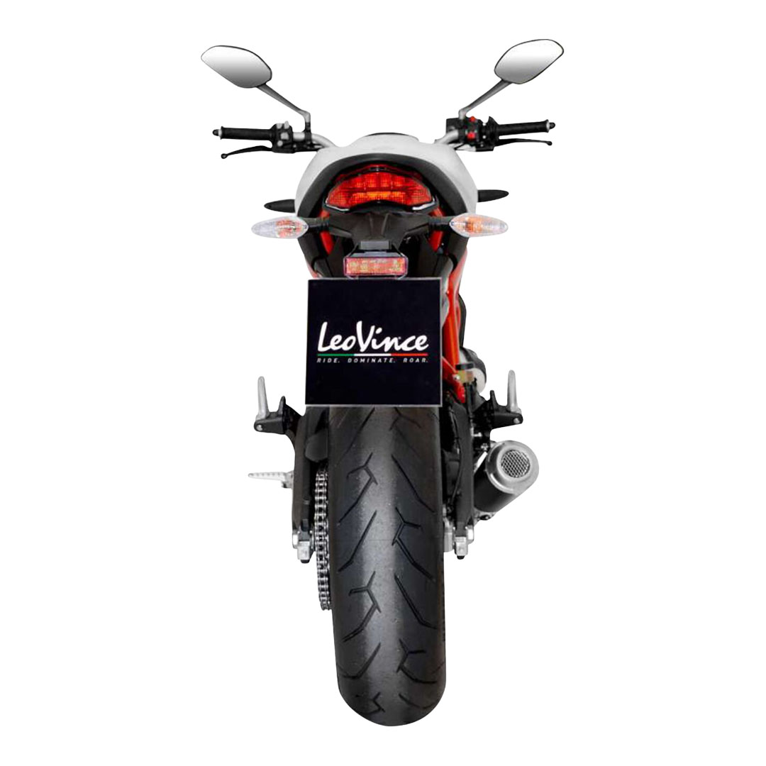 LeoVince LV-10 Black Edition Slip-On 15206BU