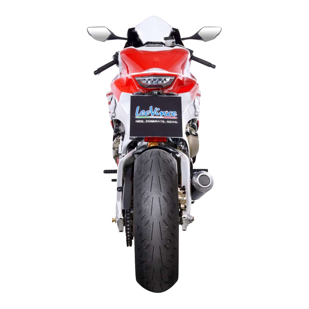 LeoVince LV-10 Black Edition Slip-On 15207BU