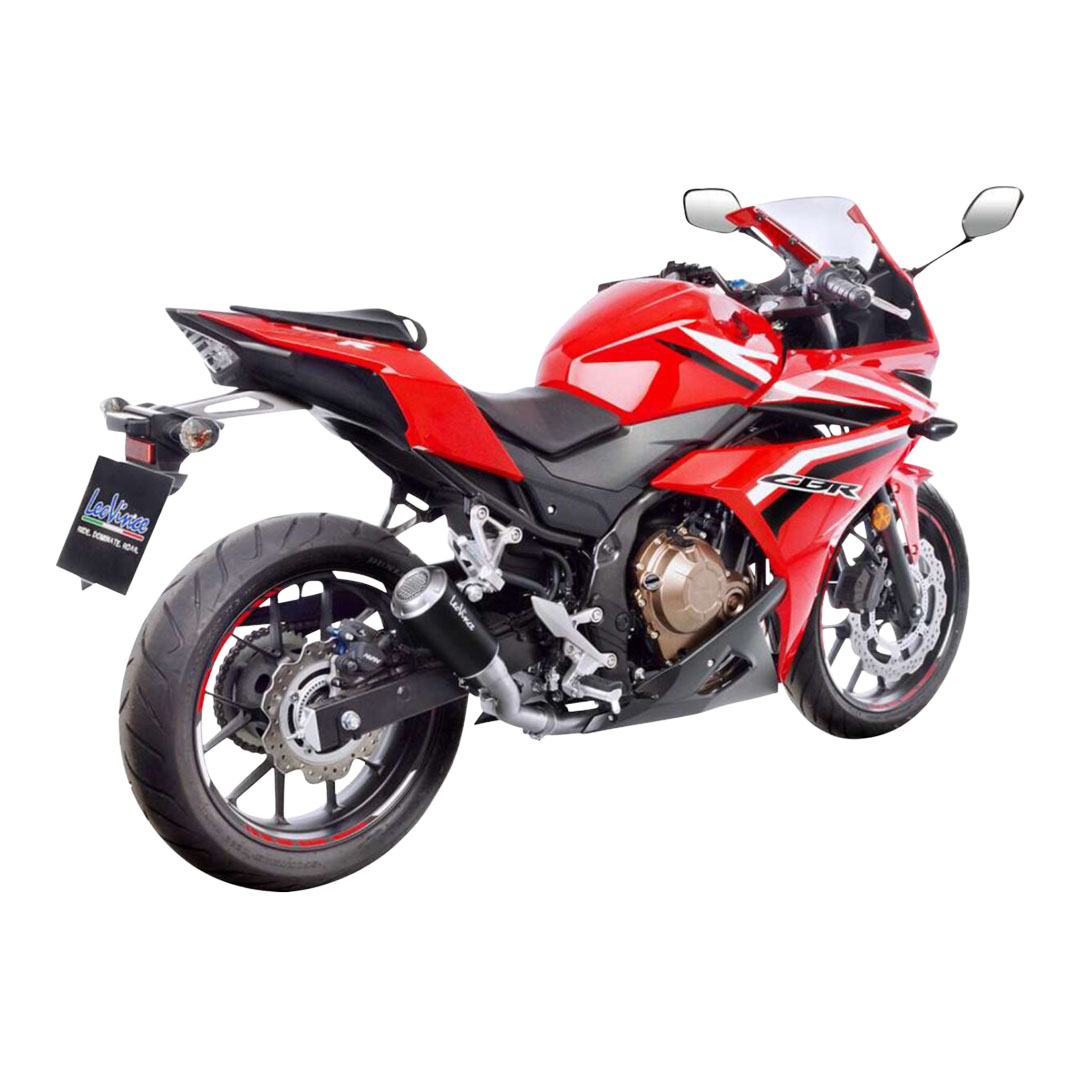 LeoVince LV-10 Black Edition Slip-On 15208BU