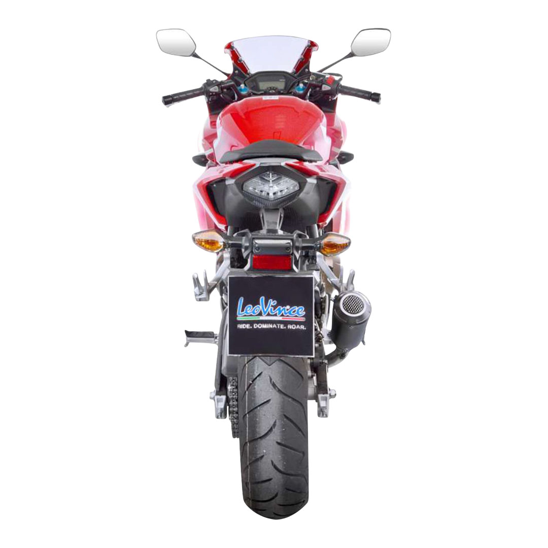 LeoVince LV-10 Black Edition Slip-On 15208BU