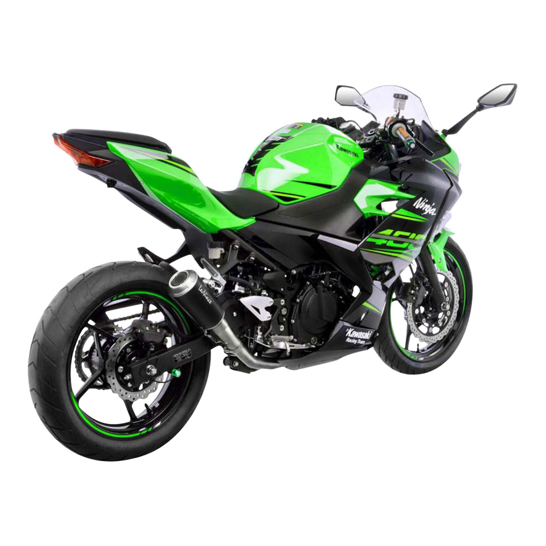 LeoVince LV-10 Black Edition Slip-On 15218BU