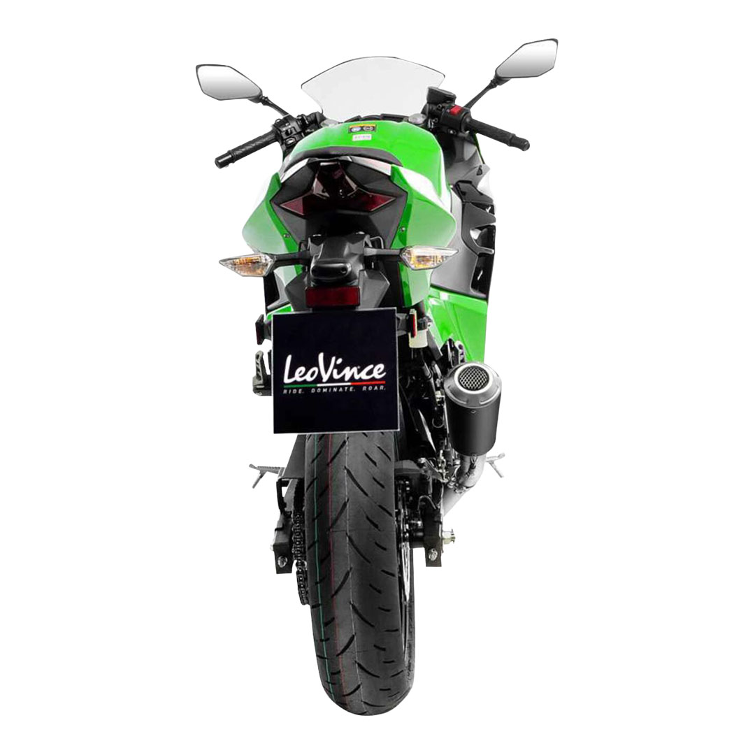 LeoVince LV-10 Black Edition Slip-On 15218BU