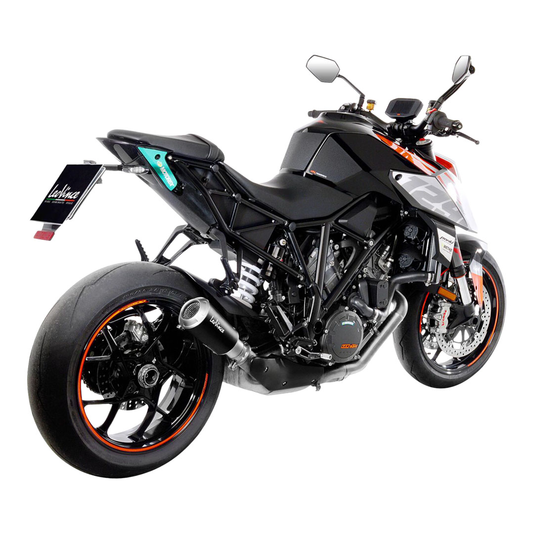 LeoVince LV-10 Black Edition Slip-On 15229BU