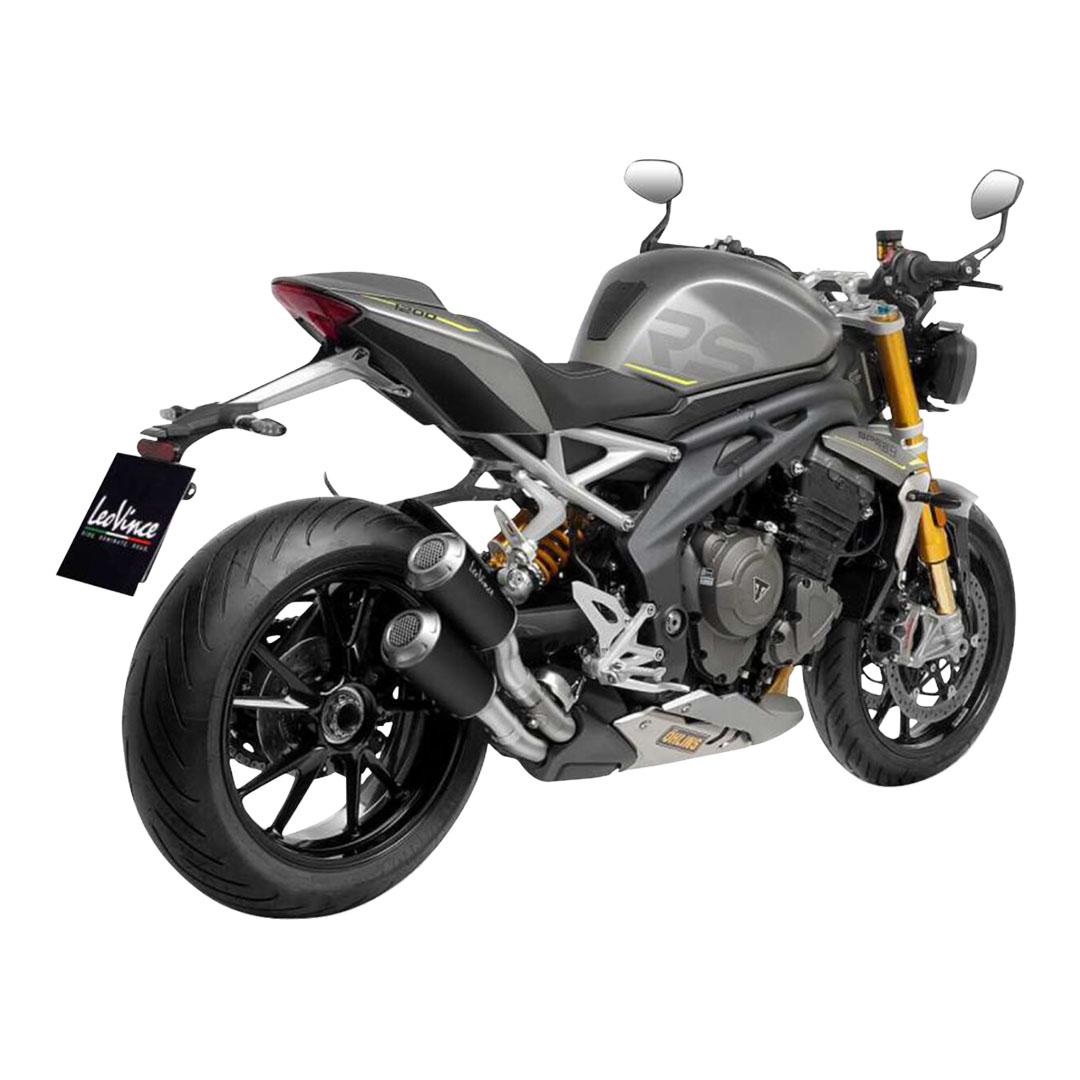 LeoVince LV-10 Black Slip-On ispušni sustav 15247B