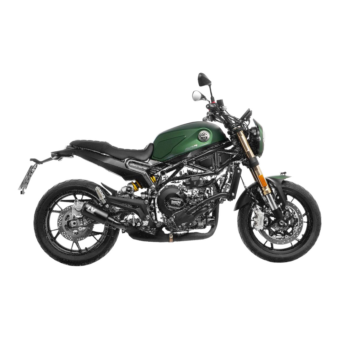 LeoVince LV-10 Full Black Slip-On ispušni sustav 15258FB