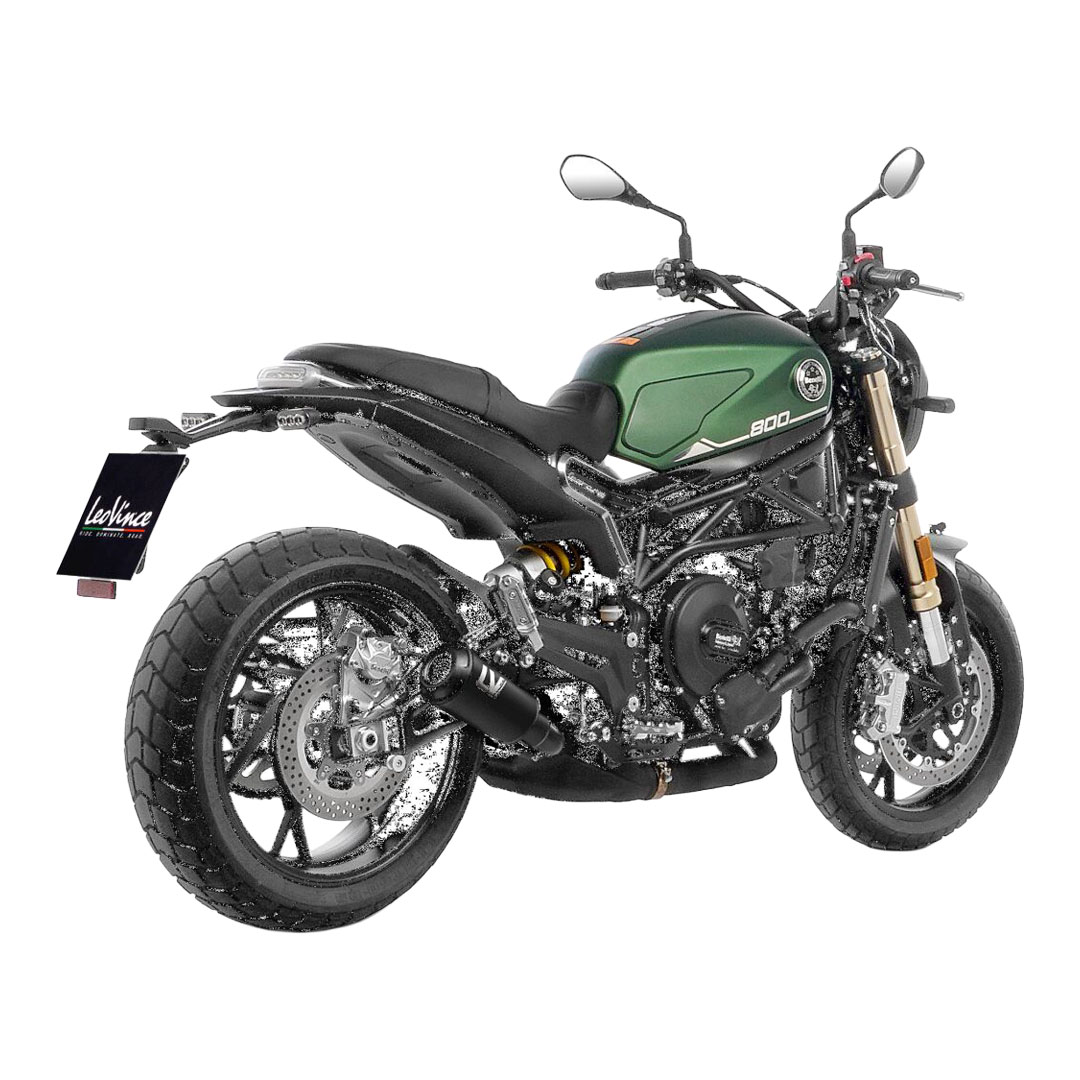 LeoVince LV-10 Full Black Slip-On ispušni sustav 15258FB