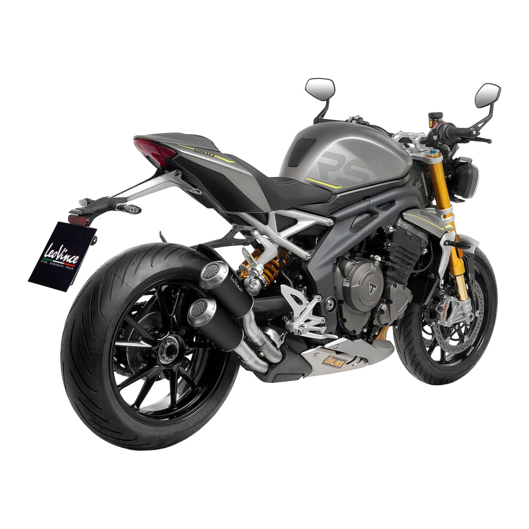 LeoVince LV-10 Black Slip-On ispušni sustav 15271B