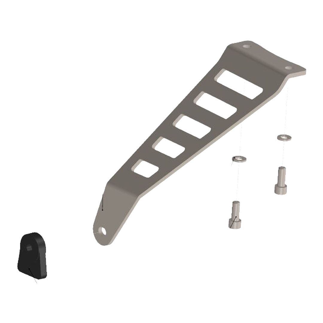 LeoVince komplet za uklanjanje suvozačevih oslonaca za noge 80060