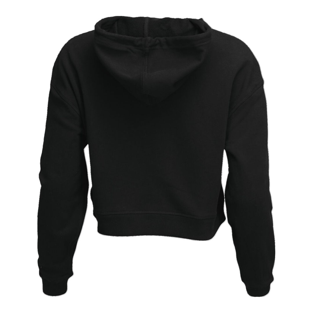 Thor Noise ženski crop pulover s kapuljačom
