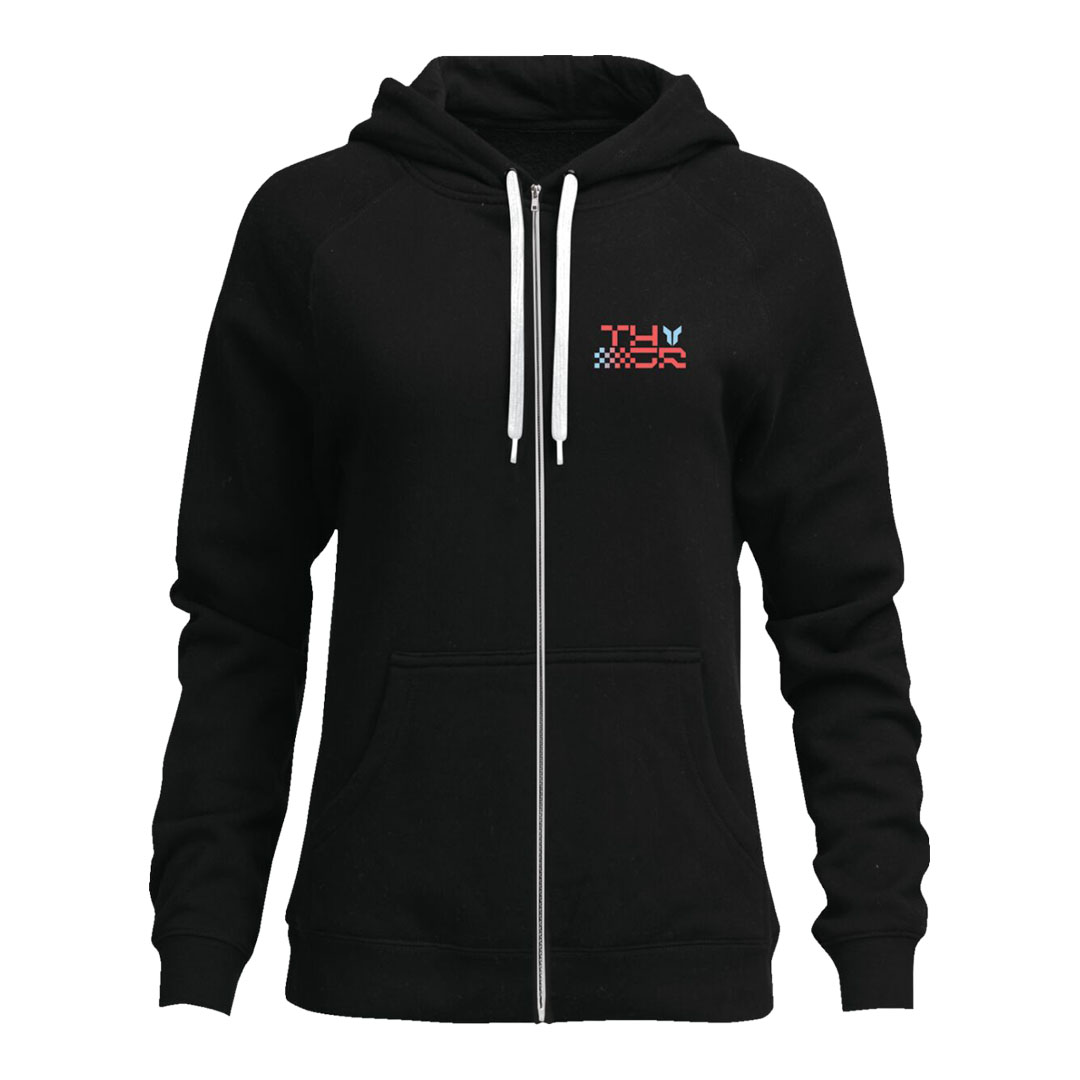 Thor Vantage ženski pulover s kapuljačom s patentnim zatvaračem