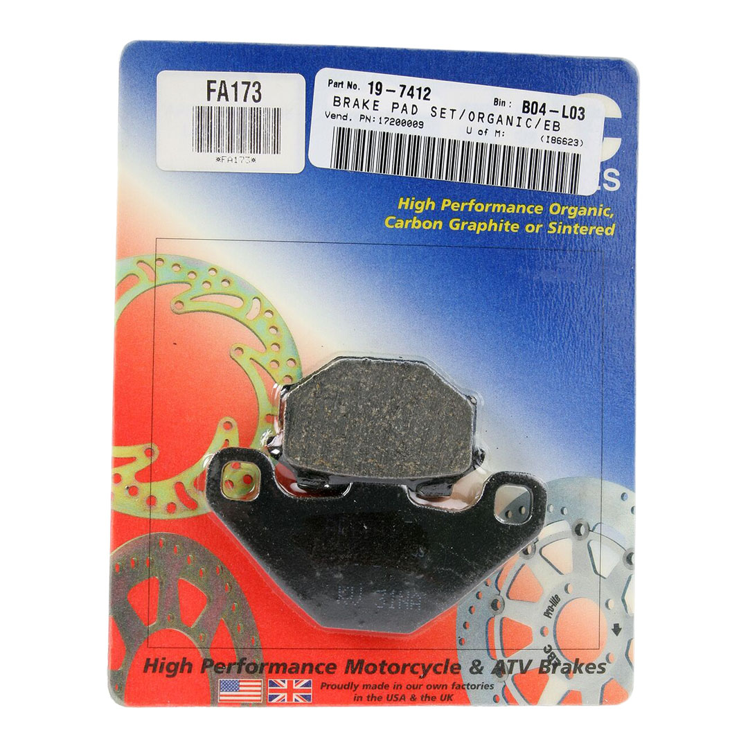 EBC FA173 organske kočione pločice