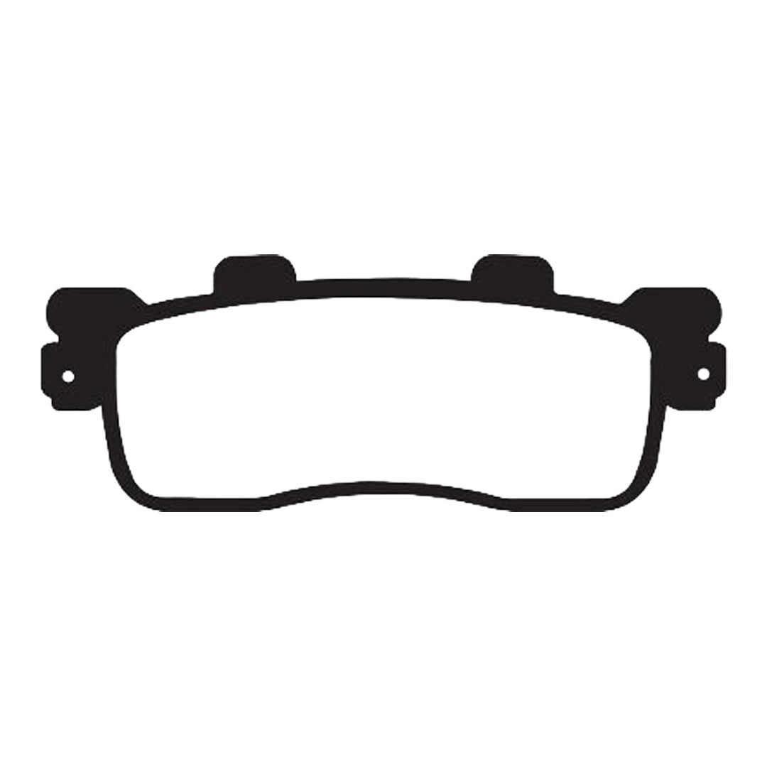 EBC SFA498 organske kočione pločice za skuter