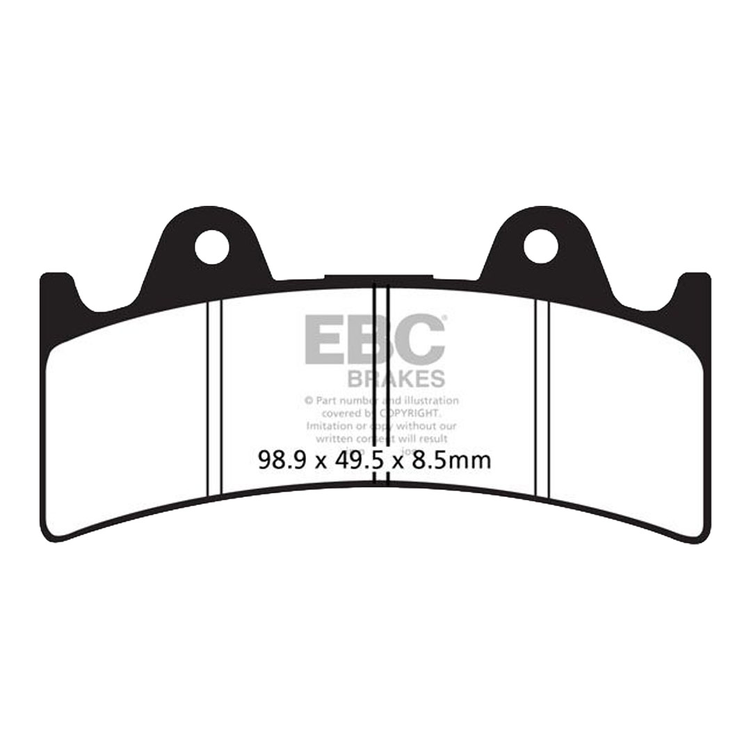 EBC FA243 organske kočione pločice