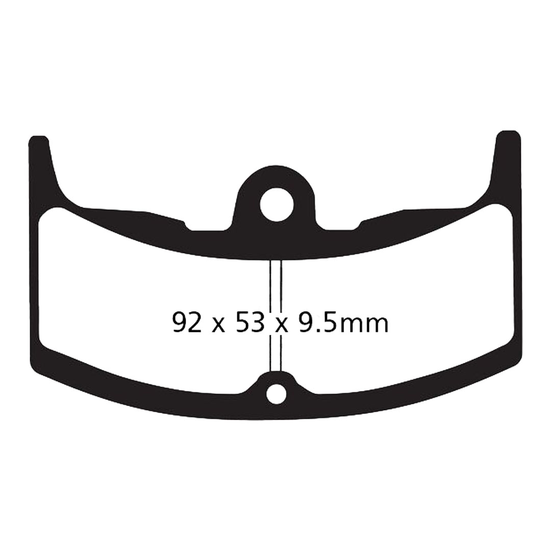 EBC FA080-2 organske kočione pločice
