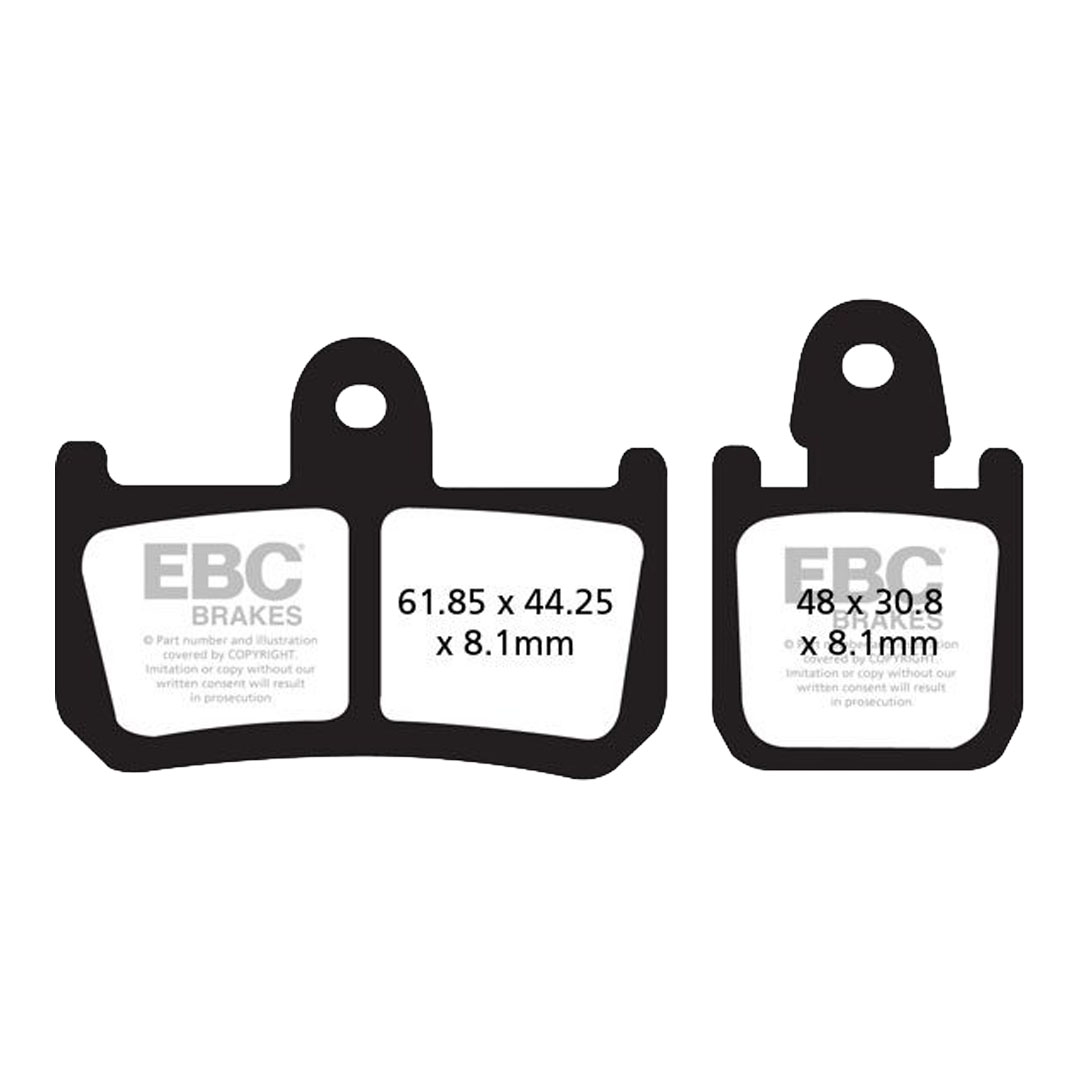 EBC FA442/4 organske kočione pločice