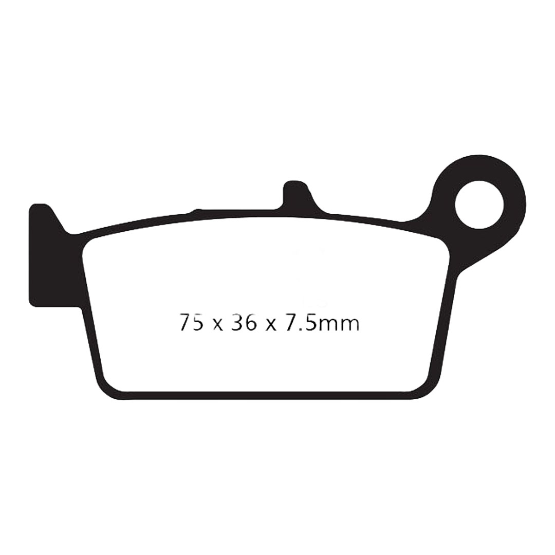 EBC SFA131/2 organske kočione pločice