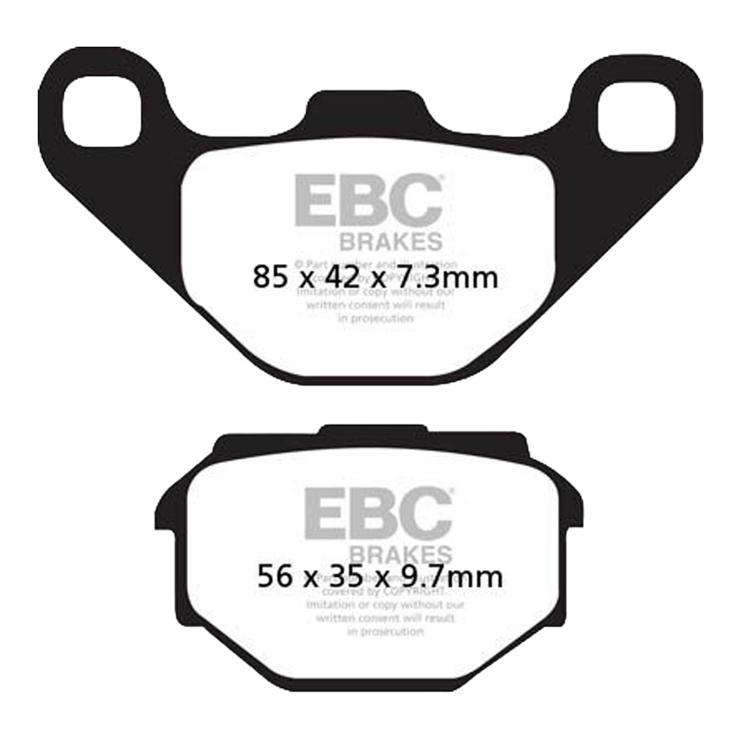 EBC SFA173 organske kočione pločice