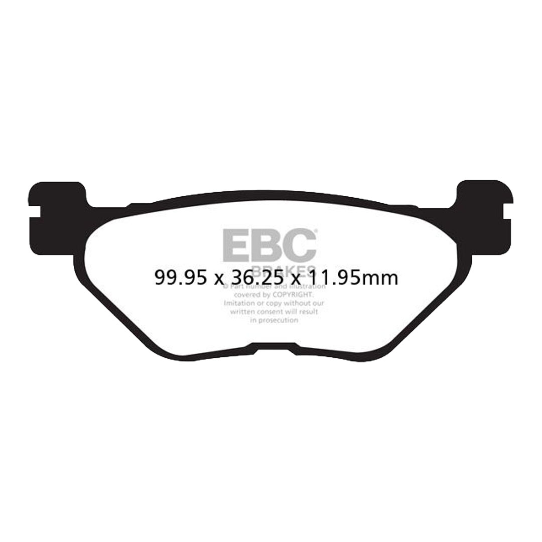 EBC SFA319 organske kočione pločice za skuter