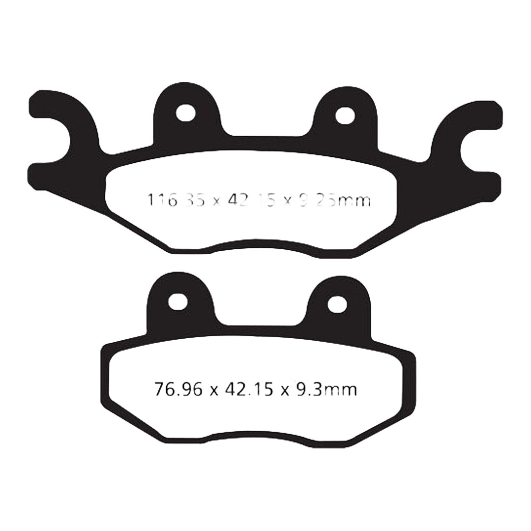 EBC SFA484 organske kočione pločice za skuter