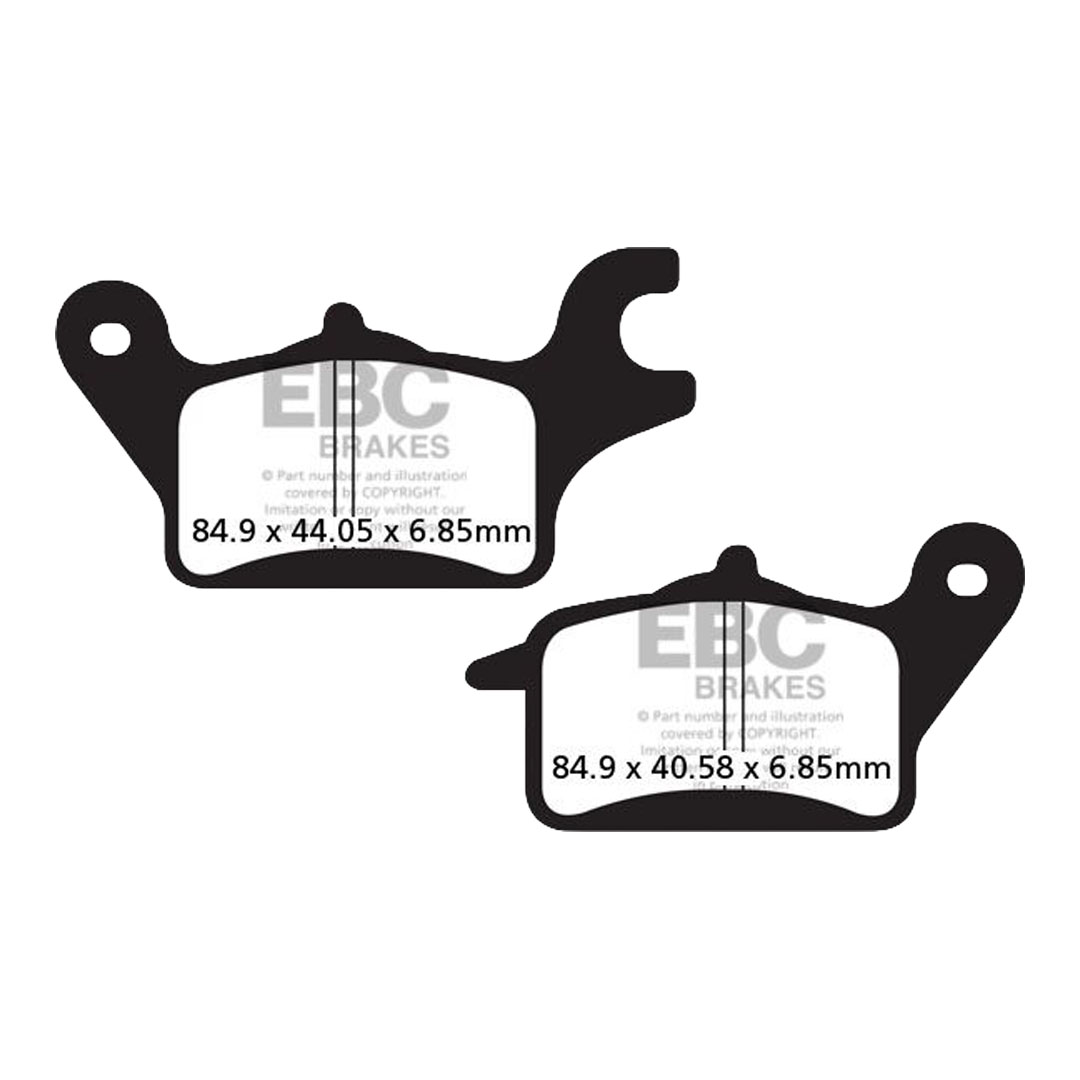 EBC SFA625 organske kočione pločice za skuter