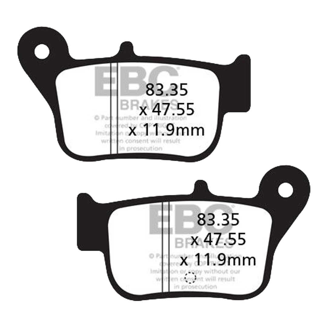 EBC SFA628 organske kočione pločice za skuter