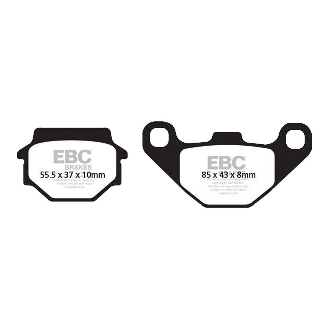 EBC SFAC067 karbonsko-keramične kočione pločice za skuter