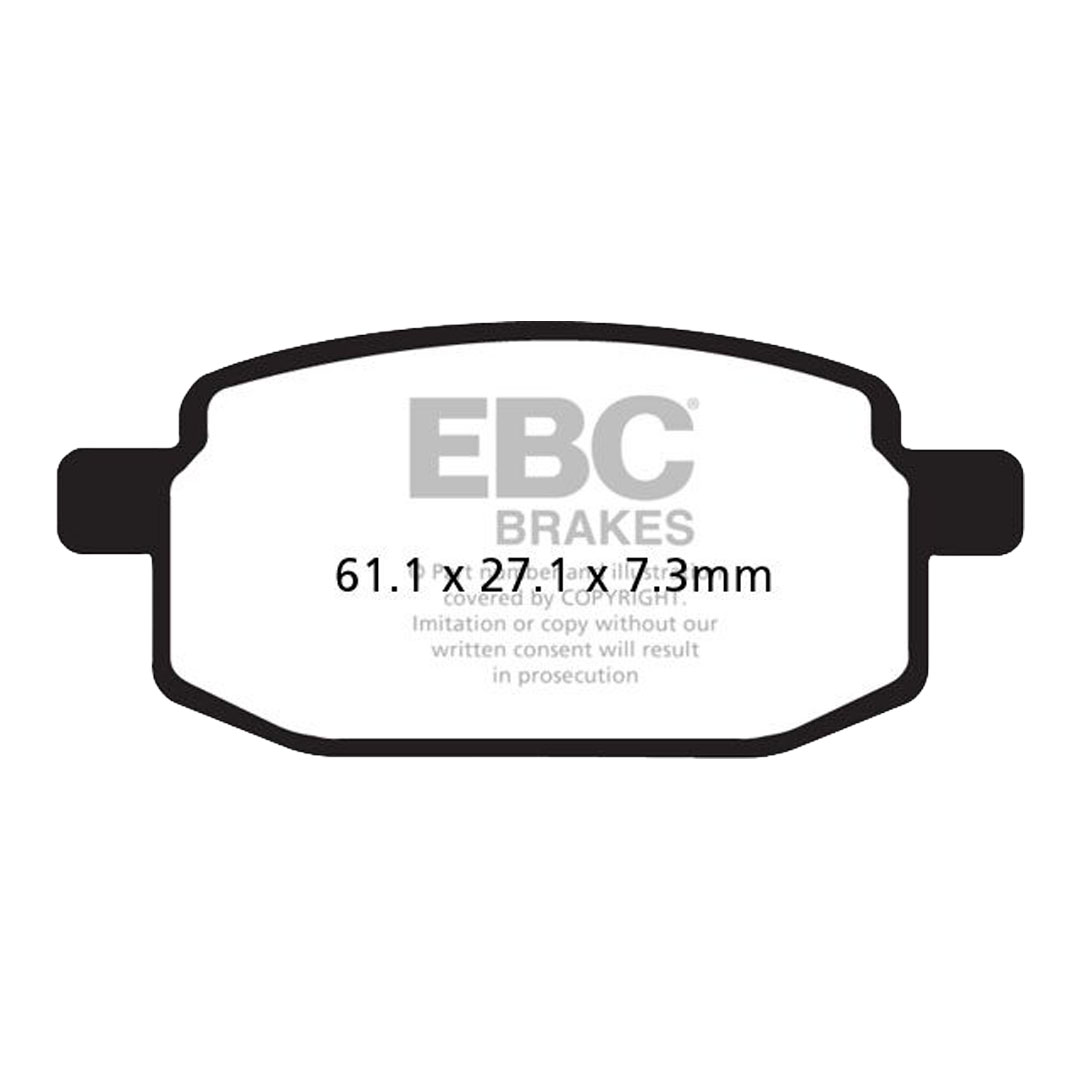 EBC SFAC169 karbonsko-keramičke kočione pločice za skuter