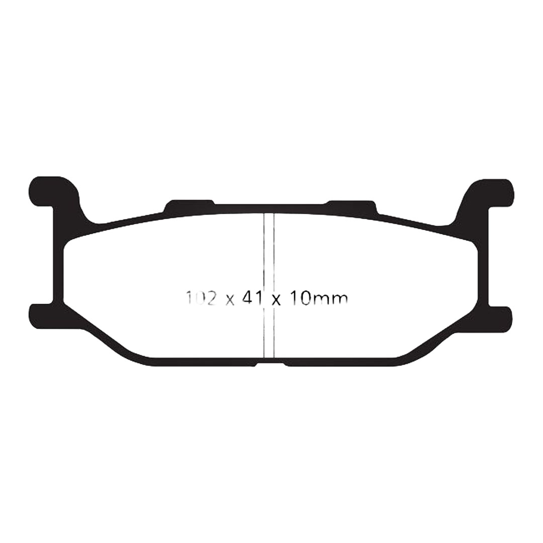 EBC SFAC179 karbonsko-keramičke kočione pločice za skuter