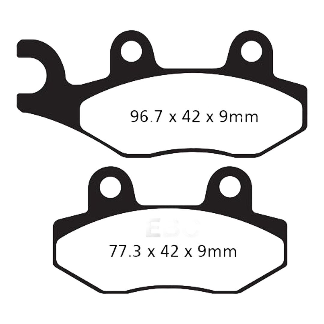 EBC SFAC228 karbonsko-keramične kočione pločice