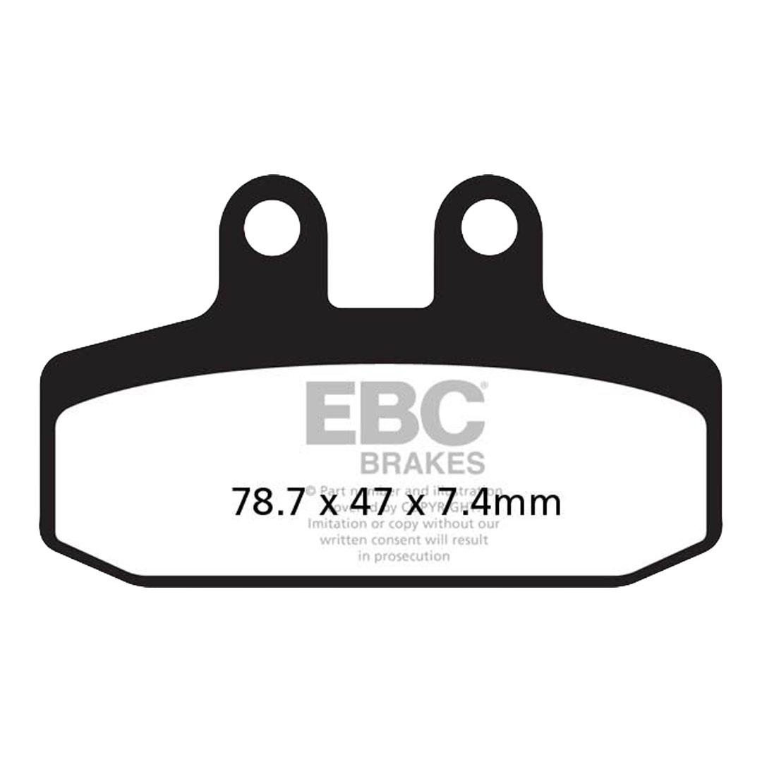 EBC SFAC256 karbonsko-keramične kočione pločice za skuter