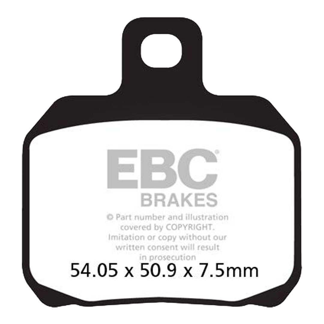 EBC SFAC266 karbonsko-keramične kočione pločice za skuter