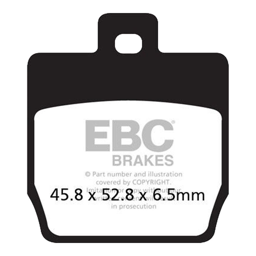 EBC SFAC268 karbonsko-keramične kočione pločice za skuter