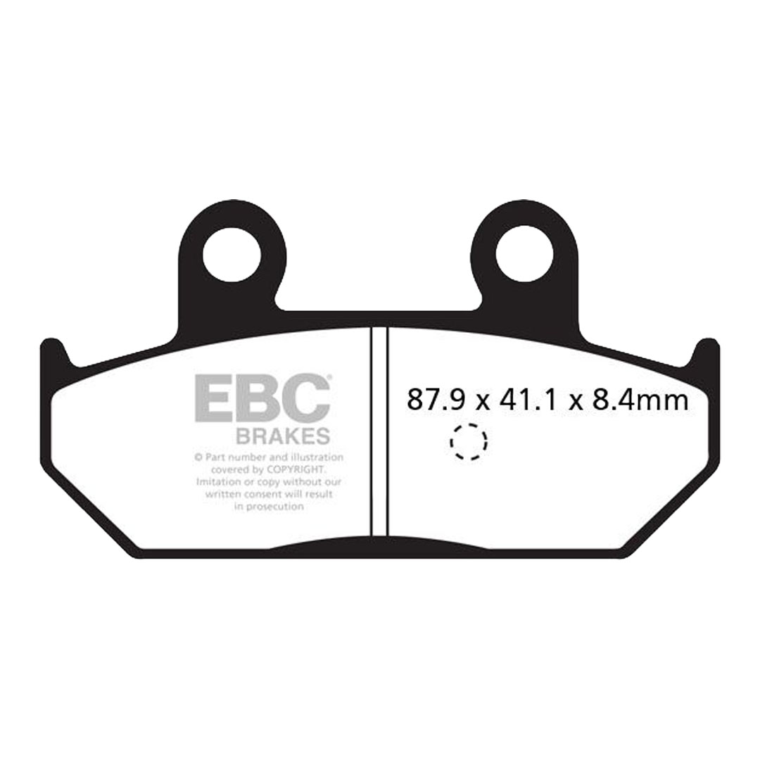 EBC SFAC412 karbonsko-keramičke kočione pločice za skuter