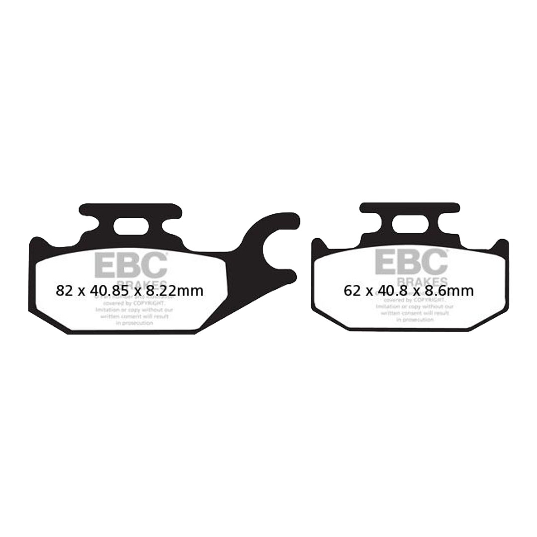 EBC SFAC413 karbonsko-keramičke kočione pločice za skuter