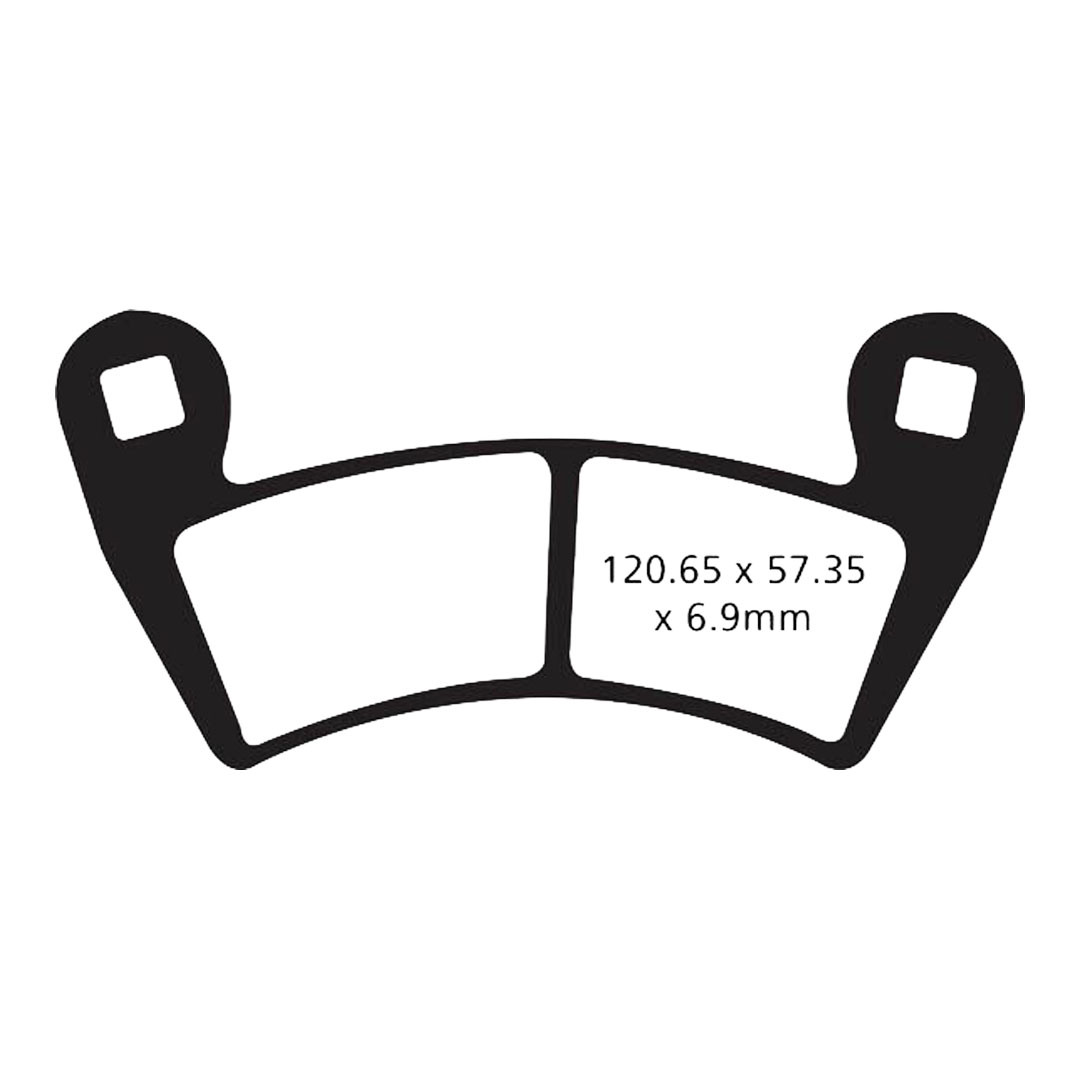EBC FA452TT karbonsko-keramičke kočione pločice