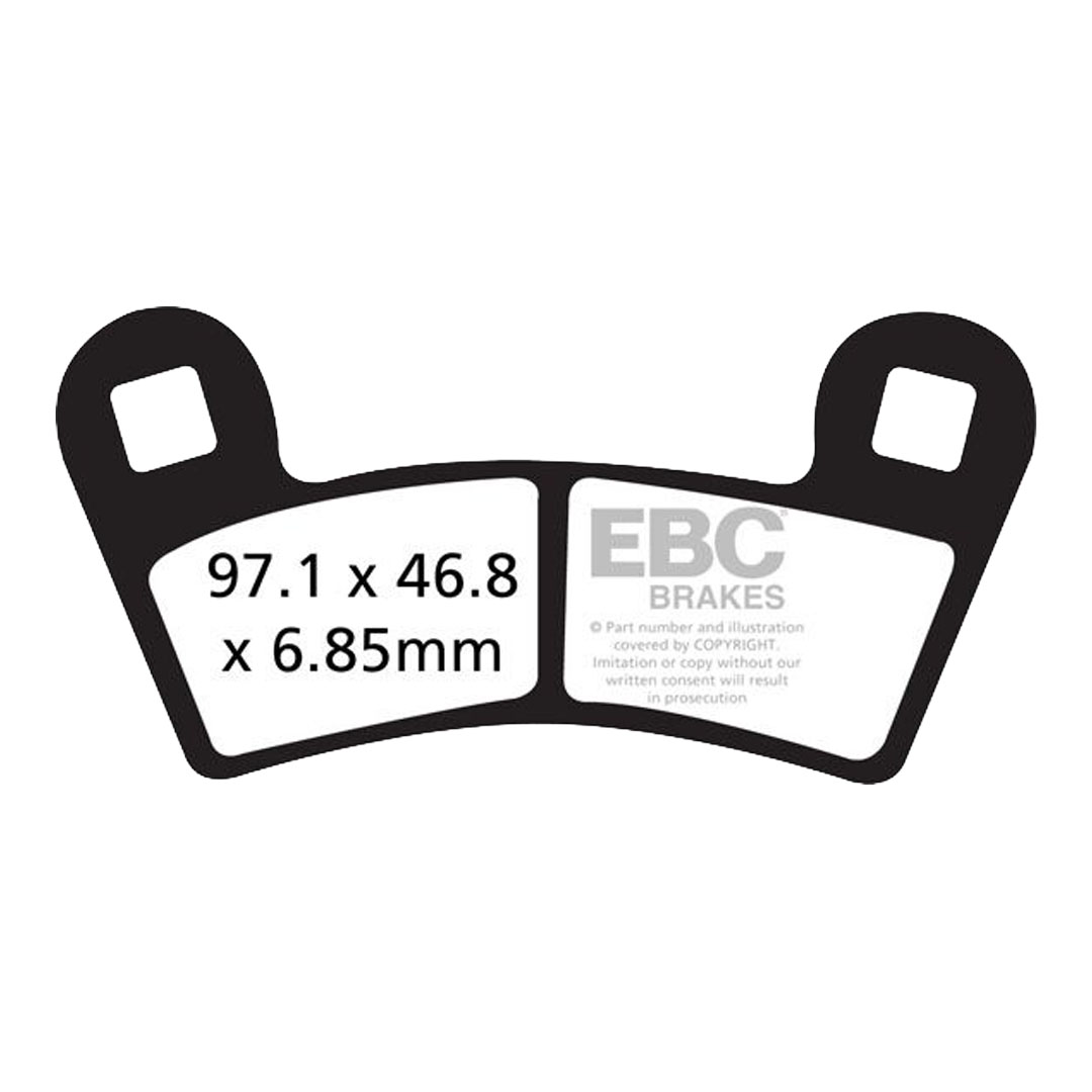 EBC FA456TT karbonsko-keramičke kočione pločice