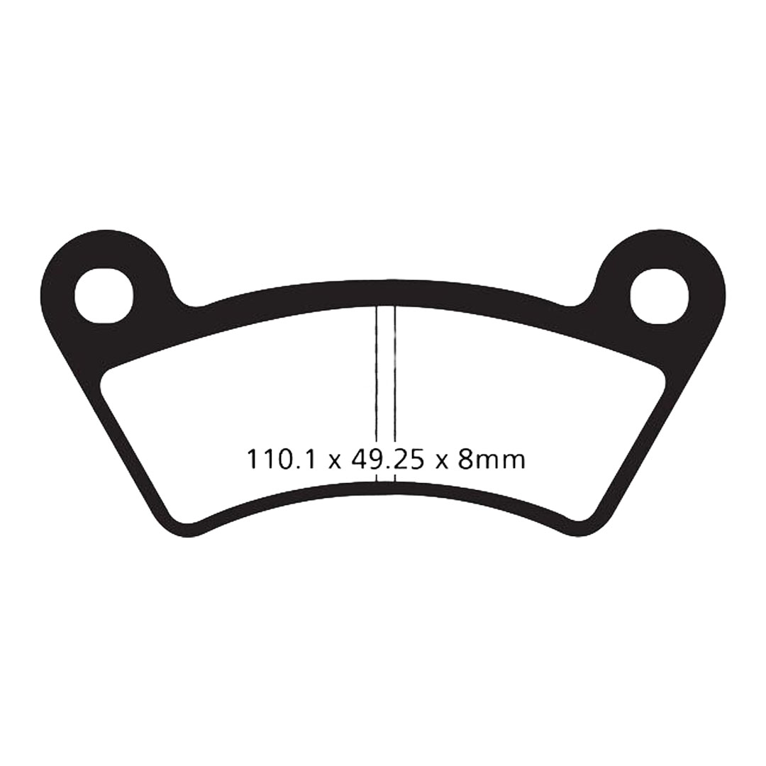 EBC FA482TT karbonsko-keramičke kočione pločice